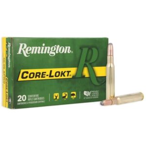 Remington Core-Lokt Rifle Ammunition .30-06 Sprg 220 gr SP 2410 fps 20-ct