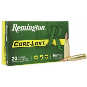 Remington Core-Lokt Rifle Ammunition .300 Rem SAUM 165 gr PSP 3075 fps 20-ct