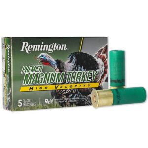 Remington Premier Magnum Turkey High Velocity Shotshells 12 ga 3" 1-3-4 oz 1300 fps 4 5-rd