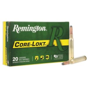Remington Core-Lokt Rifle Ammunition .280 Rem 165 gr SP 2820 fps 20-ct