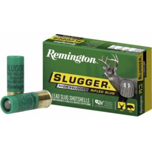 Remington Slugger High-Velocity Rifled Slug 12 ga 3 in 7-8 oz Slug 1875 fps 5-ct