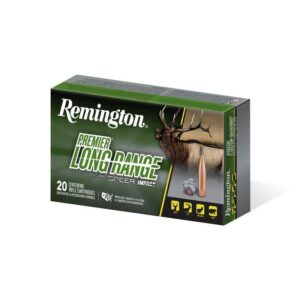 Remington Premier Long Range w- Speer Impact Rifle Ammunition 6.5 PRC 140gr PT 2975 fps 20-ct