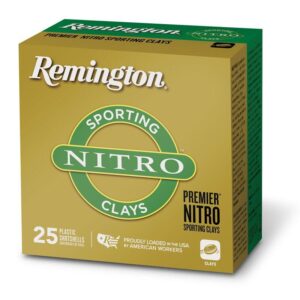 Remington Premier Nitro Sporting Clays Shotshells 28ga 2-3-4 in 3-4oz #7.5 1300 fps 25-ct