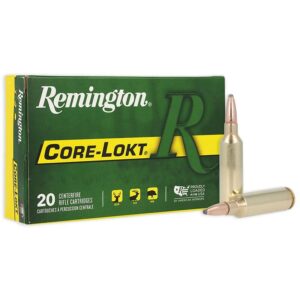 Remington Core-Lokt Rifle Ammunition .270 WSM 130 gr PSP 3285 fps 20-ct