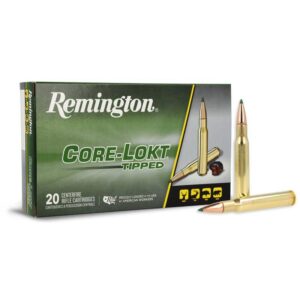 Remington Core-Lokt Tipped Rifle Ammunition .30-06 Sprg 180gr PT 2745 fps 20-ct