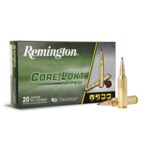 Remington Core-Lokt Tipped Rifle Ammunition 300 WSM 150gr PT 3340 fps 20-ct