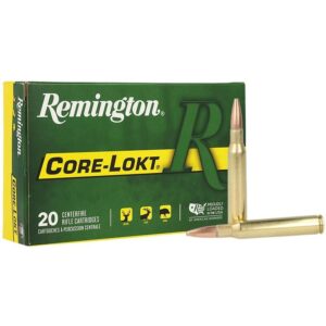Remington Core-Lokt Rifle Ammunition .280 Rem 150 gr PSP 2890 fps 20-ct