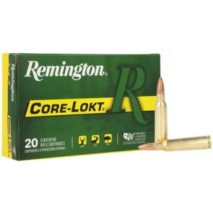 Remington Rifle Ammunition .250 Savage 100 gr PSP 2820 fps 20-ct