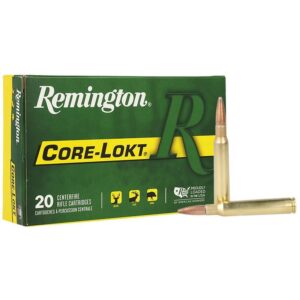 Remington Core-Lokt Rifle Ammunition 7x64mm Brenneke 140 gr PSP 2950 fps 20-ct