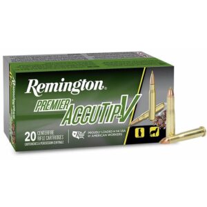 Remington Premier AccuTip Varmint Rifle Ammunition .22 Hornet 35 gr ATV 3100 fps 20-ct