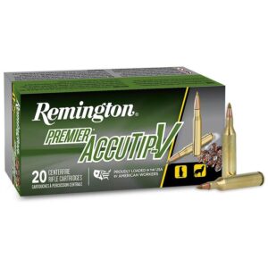 Remington Premier AccuTip Varmint Rifle Ammunition .17 Rem Fireball 20 gr ATV 4000 fps 20-ct