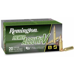 Remington Premier AccuTip Varmint Rifle Ammunition .221 Fireball 50 gr ATV 2995 fps 20-ct