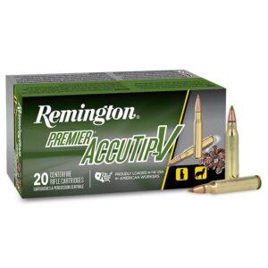 Remington Premier AccuTip Varmint Rifle Ammunition .223 Rem 50 gr ATV 3410 fps 20-ct
