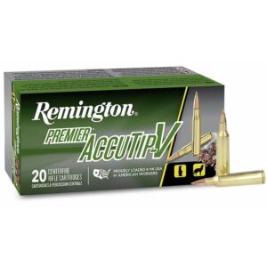 Remington Premier AccuTip Varmint Rifle Ammunition .22-250 Rem 50 gr ATV 3800 fps 20-ct