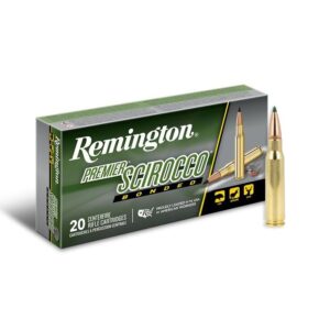 Remington Premier Scirocco Rifle Ammunition 308 Win 165 gr PT 2680 fps 20-ct