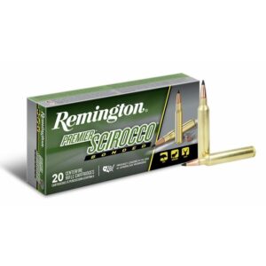 Remington Premier Scirocco Rifle Ammunition 7mm Rem Ultra Mag 150 gr PT 3325 fps 20-ct