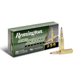 Remington Premier Scirocco Rifle Ammunition 6.5 Creedmoor 130 gr PT 2750 fps 20-ct