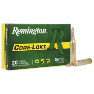 Remington Core-Lokt Rifle Ammunition .264 Win 140 gr PSP 3030 fps 20-ct
