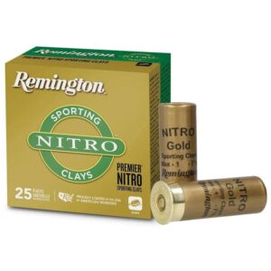 Remington Premier Nitro Sporting Clays Shotshells 12ga 2-3-4" 7-8oz 1325 fps #7.5 25-ct