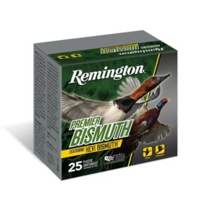 Remington Premier Bismuth Shotshells 12ga 2-3-4 in 1-1-4 oz #5 1400 fps 25-ct
