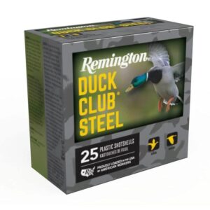 Remington Duck Club Steel Shotshells 12ga 2-3-4" 1-1-8oz 1375 fps #3 25-ct