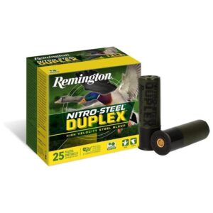Remington Nitro-Steel Duplex Shotshells 12ga 3" 1-1-4oz 1450 fps #2 & #6 Shot 25-ct