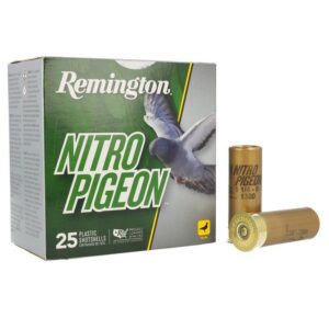 Remington Nitro Pigeon Shotshells 12ga 2-3-4" 1-1-4oz 1300 fps #8 25-ct