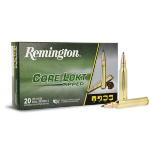 Remington Core-Lokt Tipped Rifle Ammunition .300 Win Mag 180gr PT 2980 fps 20-ct