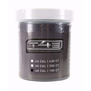 Umarex T4E Rubber Balls .68 Cal Black 100-ct