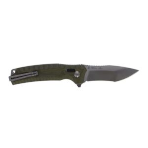 SOG Knives Hidaka XR Folding Knife 4" Modified Tanto Blade Olive Box
