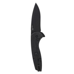 SOG Knives Aegis FLK 2.0 Folding Knife 3-1-4" Drop Point Blade Black Blister