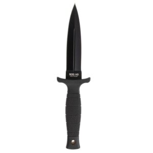 SOG Knives Nightshade Fixed Knife 4-3-4" Spear Point Blade Black