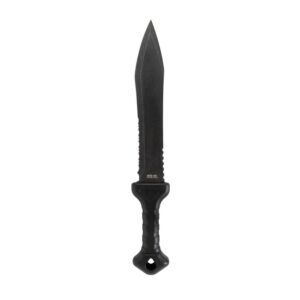 SOG Phantom Strike II Machete Fixed Knife 12-3-5" Spear Point Blade Black