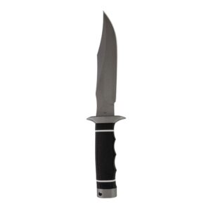 SOG Knives Tech Bowie Knife 6-2-5" Fixed Clip Point Blade Black Box