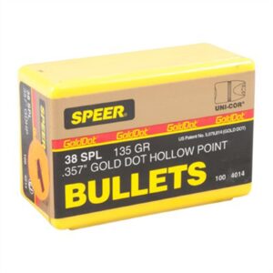Speer Gold Dot Personal Protection Handgun Bullets .44 cal .429" 210 gr GDHP 100-ct