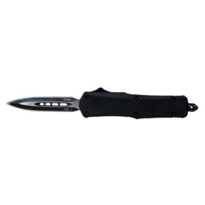 Templar Knife Small Black Rubber Knife 2-3-4" Dagger Blade Black