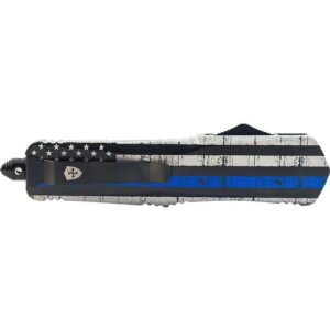 Templar Knife Small Knife 2-3-4" Tanto Blade Back The Blue