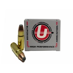 Underwood Ammo Hunting Rifle Ammunition 458 SOCOM 300 gr JHP 1900 fps 20-ct