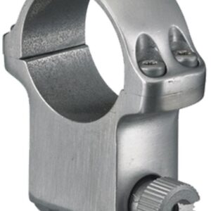 Ruger Steel Scope Ring - Single (6K) 1" Extra High 1.187" Height  - Stainless Finish