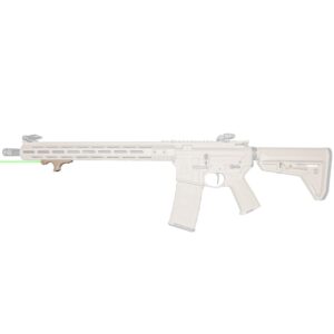 Viridian HS1 FDE Handstop with Green Laser M-Lok Mounting