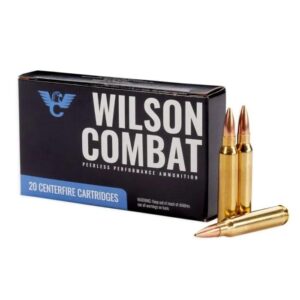 Wilson Combat Sierra MatchKing Rifle Ammunition .223 Rem 69gr HPBT 2700 fps 20-ct