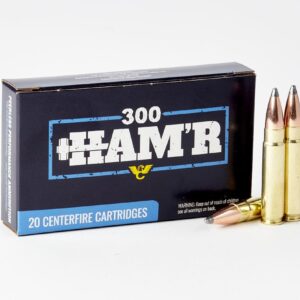 Wilson Combat Ammunition 300 HAM R | 150gr Speer HAM'R Boat Tail SP 2310 FPS - 18" Barrel | 20-Box