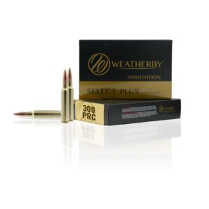 Weatherby Select Plus Rifle Ammo .300 PRC 180 gr. BTHP 2950 fps 20-ct
