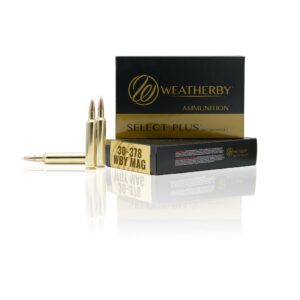 Weatherby Select Plus Rifle Ammunition 30-378 Wby Mag 180 gr Scirocco 3500 fps 20-ct