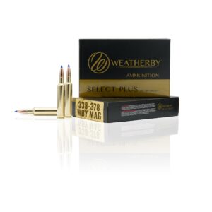 Weatherby Select Plus Rifle Ammunition 338-378 Wby Mag 262 gr Hammer Custom 3500 fps 20-ct