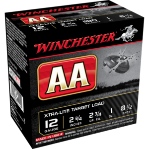 Winchester AA Target 12 ga 2 3-4"  1 oz #8.5 1150 fps - 25-ct