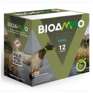 BIOAMMO Steel Game Pheasant Shotshells 12 ga 2-3-4" 1 oz 1265 fps #5 25-ct