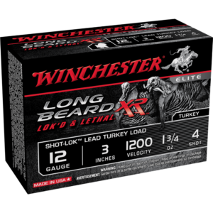 Winchester Long Beard XR Shotshells 3" 1-3-4 oz #4 10-ct