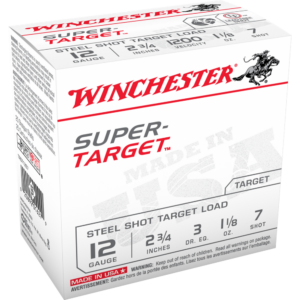 Winchester Super-Target 12 ga 2 3-4" 1-1-8 oz #7 1200 fps 25-ct