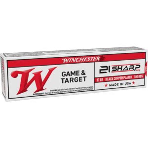 Winchester Game & Target Black Copper Lead Rimfire Ammunition 21 Sharp 42gr FMJ 1335fps 100-ct